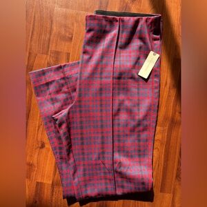 Anthropologie Academia plaid pants